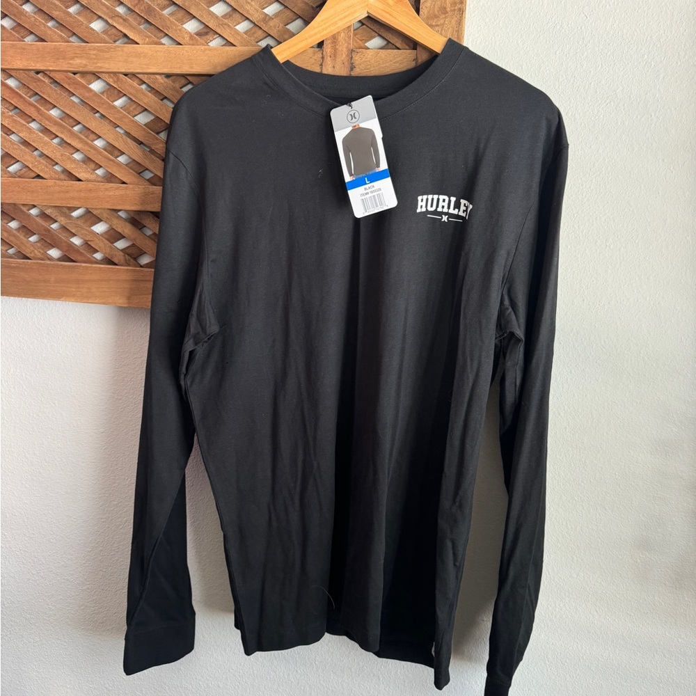 Hurley Men's Black Long Sleeve Shirt